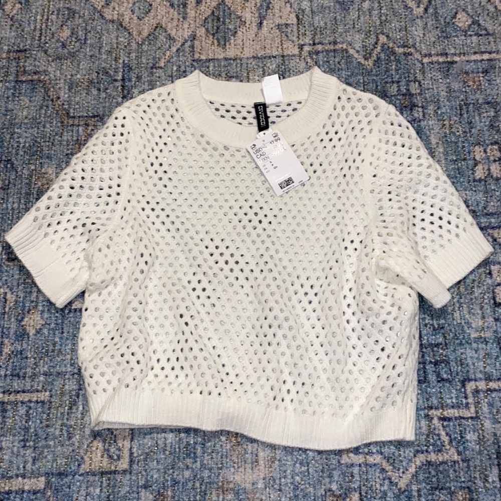 Crochet top size S (can also fit XS)